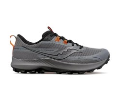 Trailrunning Skor Saucony Peregrine Ice+ 3 Herr Grå/Svart